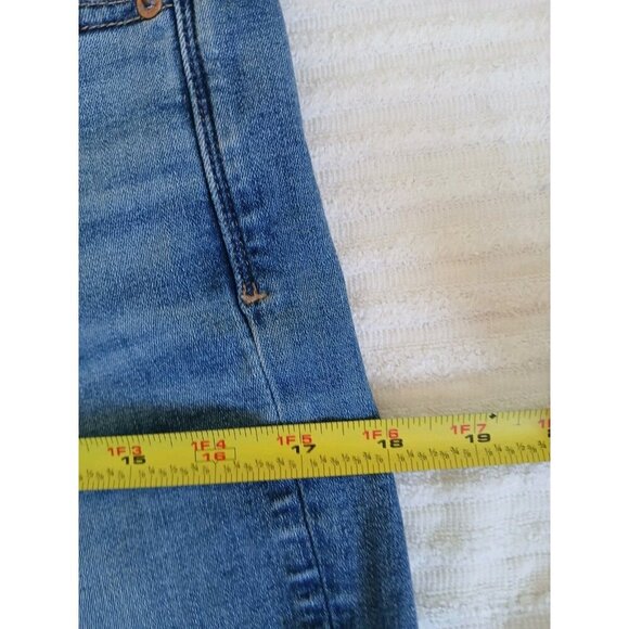 American Eagle Womens Jeans 8 Kick Boot Denim Dark Wash Next Level Stretch - Picture 12 of 16